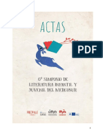 ACTAS SIMPOSIO de LIJ Del MercoSur PDF