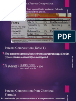 Percent Compositionstoichiometryppt