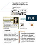 CURSO: F1.67 Elementos de Teoría Del Conocimiento Docente: Lic. Rocael Paiz Varela