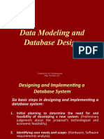 Data Modeling and Database Design: Compiled by Dr.K.Subramaniam, Asst. Professor, HU