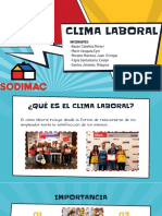 CLIMA LABORAL - Grupo 3