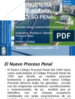 SEMANA 3 - ESTRUCTURA DEL NUEVO PROCESO PENAL Tercera Semana