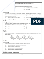 ELECTROSTATIC POTENTIAL AND CAPACITANCE MCQS