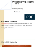 Engineering, Management and Society I