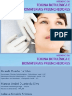 Aula USO DA TOXINA BOTULÍNICA NA ODONTOLOGIA Alunos