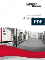 GD Apex Series 25-30 HP Rotary Screw Compressor Brochure