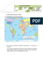 ACTIVIDAD DE APRENDIZAJE GLOBALIZACION