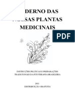 Caderno Das Nossas Plantas Medicinais