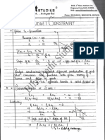 Ch-2 Budget Constraint