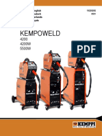 Kempoweld 4200,5500 Manual