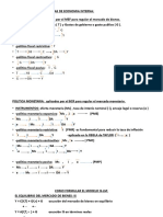 Politica Fiscal y Monetaria - Formulacion Del Modelo Is-Lm