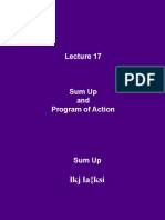 17 Sum Up - Program