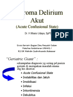 Sindroma Delirium Akut (Acute Confusional State