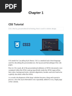 CSS Manual