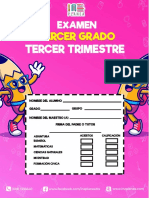 Examen Tercer Trimestre