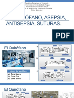 El Quirófano, Asepsia, Antisepsia