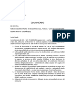 Comunicado Padres Preescolar Primaria Bachillerato Sede Norte Inicio Clases 2021