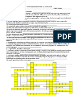 Atividade Sobre Funções Da Linguagem