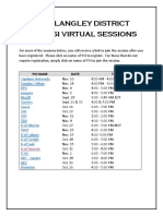 Langley District Psi Virtual Sessions