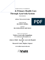 Public & Primary Health Care Thorugh Ayurveda System Inner Pages Final