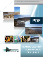 Plan de Gestión Con Enfoque de Cuenca Presa Chojñacota