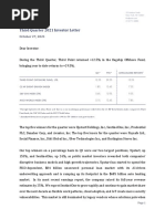 Third Point Q3 2021 Investor Letter TPIL