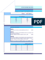 Funciones Matematicas