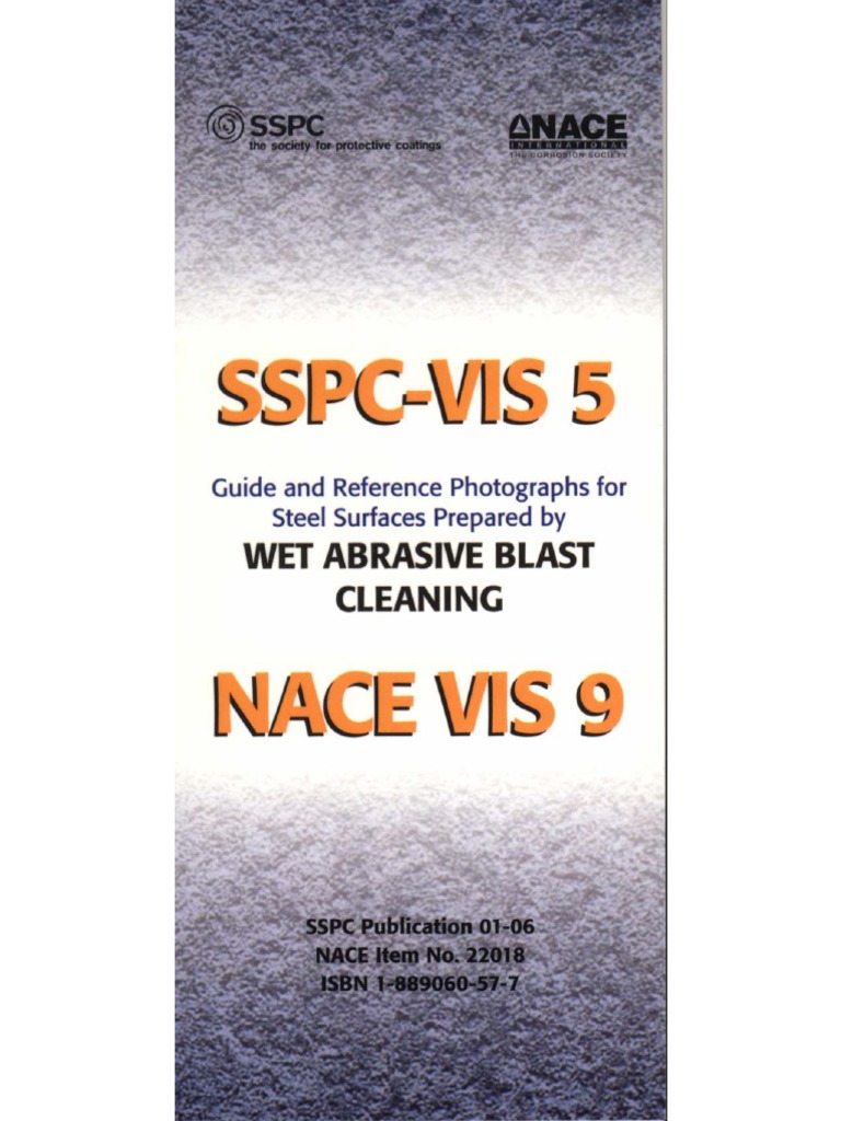 Sspcvis Visual Standard For Abrasive Blast Cleaning Steel Deals