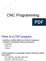 CNC Programming: 3-Part Structure and G-Code Fundamentals