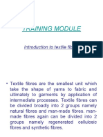 Training Module: Introduction To Textile Fibres