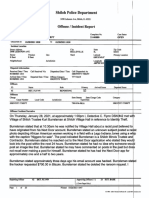 Shiloh Police Department Offense/Incident Report