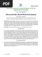 Microcontroller Based Brain Entrainment: Nternational Ournal of Nnovative Esearch in Cience, Ngineering and Echnology