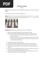 Elemental Solitaire: (1 Player)