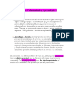 Trabajo 3 Practica Diferencia Entre Voluntariado y Aprendizaje + Servicio