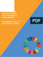 UNDG Mainstreaming The 2030 Agenda Reference Guide 2017