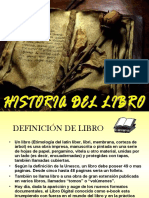 Historia Del Libro