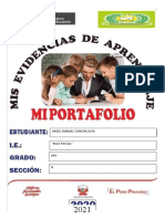 PORTAFOLIO IV BIMESTRE - Secundaria