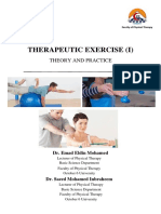 Therapeutic Exercise Theory and Practice