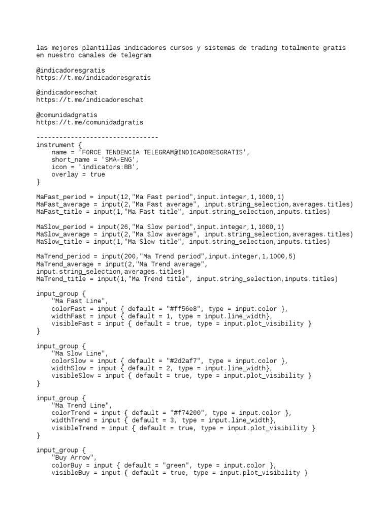 Script Force Tendencia 1 | PDF