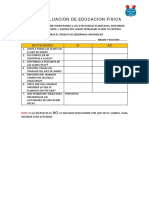 Autoevaluacion de Educacion Fisica PDF