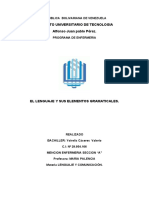 Trabajo de Lenguaje y Comunicacion