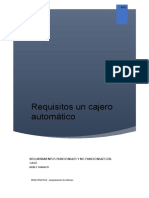 Caso de Uso de Cajero Automático, Derly Tamayo