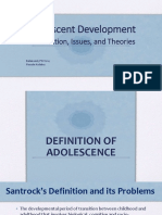 1.Adolescent Development_Introduction, Issues, And Theories