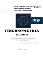 Semana 4 - Trigonometría