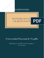 Compendio diferencial semántico I