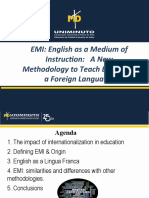 EMI: English As A Medium of Instruction: A New Methodology To Teach English As A Foreign Language