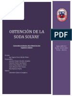 INFORME 4  Obtención de la soda Solvay Grupo 2 LAB QMC 012