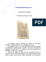 A História Dos Evangelhos - A Palestina Nos Tempos de Jesus