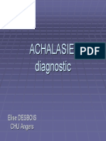 Achalasie: Diagnostic