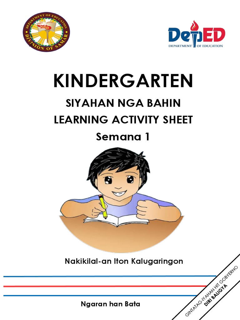 Kinder Las q1 Week1 | PDF